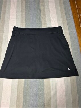 Bermuda Sands Black Athletic Skort - med
